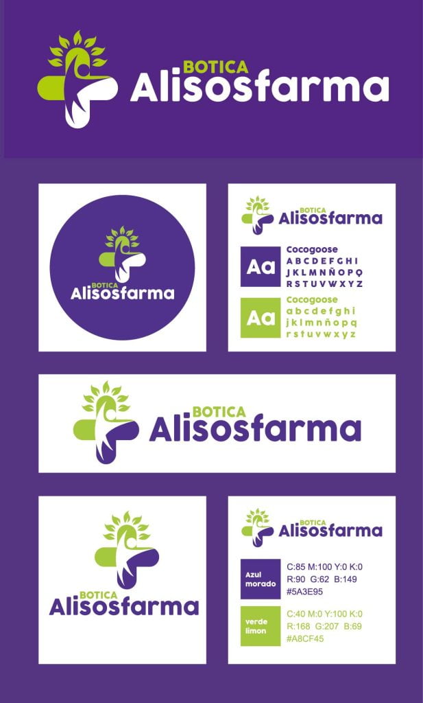 Diseño de logo Alisos Farma