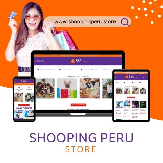 diseño de sitio web shooping peru stores